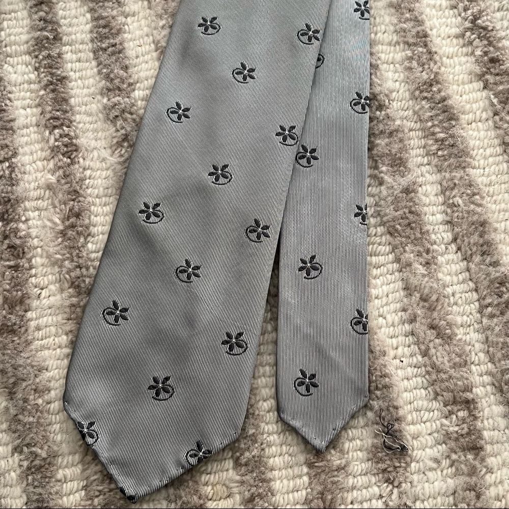 Floral Print Tie